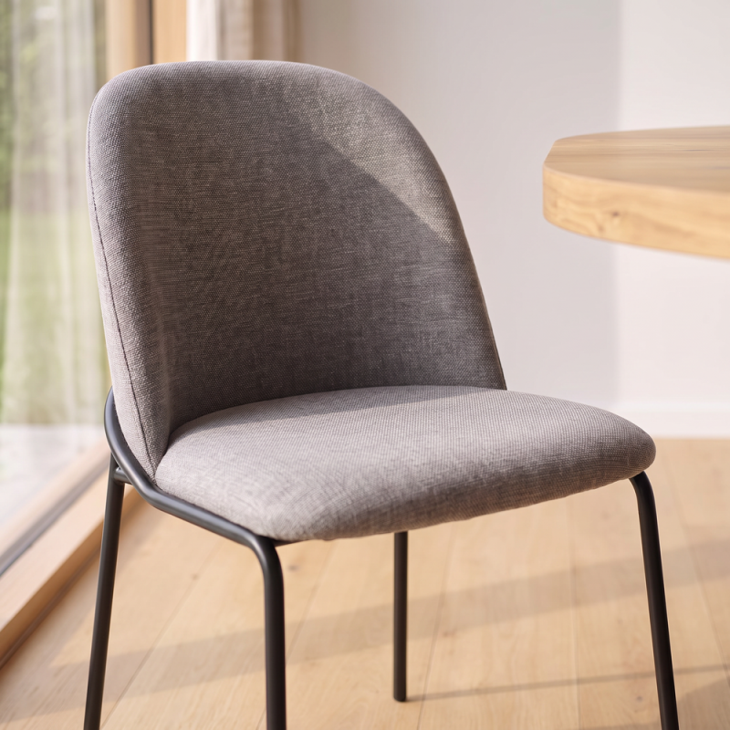 Silla de salón tapizada IRENE I