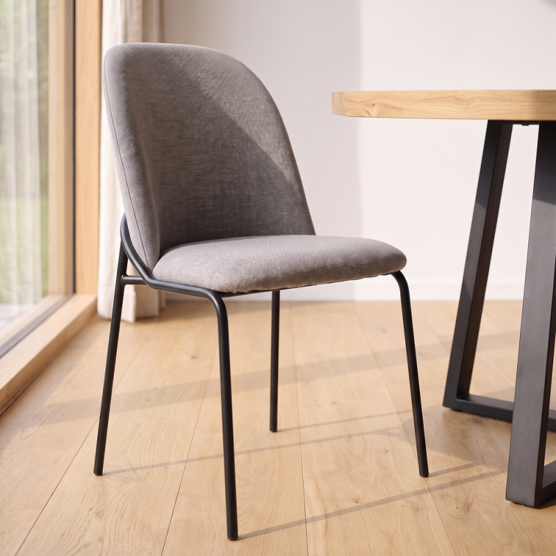 Silla de salón tapizada IRENE I