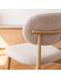 Silla de salón tapizada NICOLE