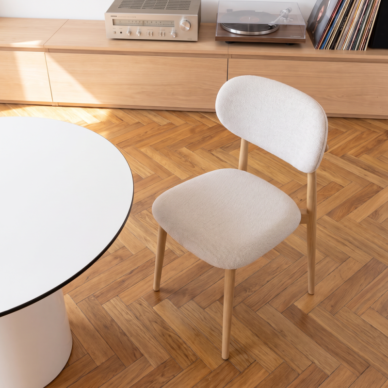 Silla de salón tapizada NICOLE 2
