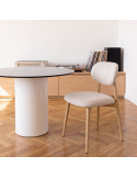 Silla de salón tapizada NICOLE