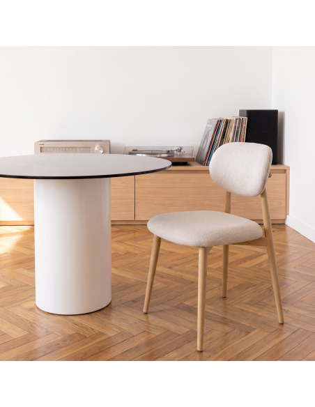 Silla de salón tapizada NICOLE