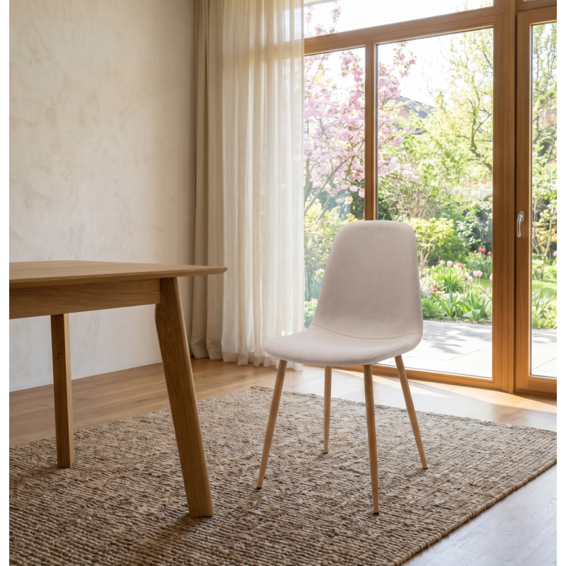 Silla de salón tapizada ROCÍO