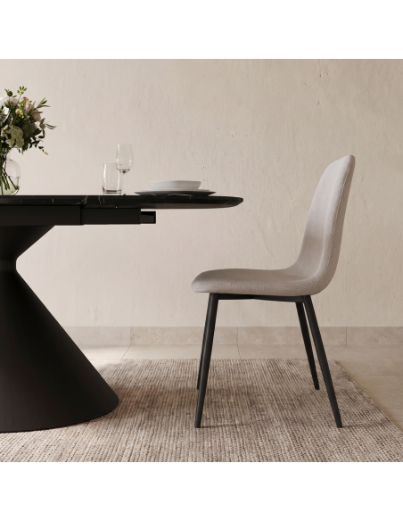 Silla de salón tapizada ROCÍO II