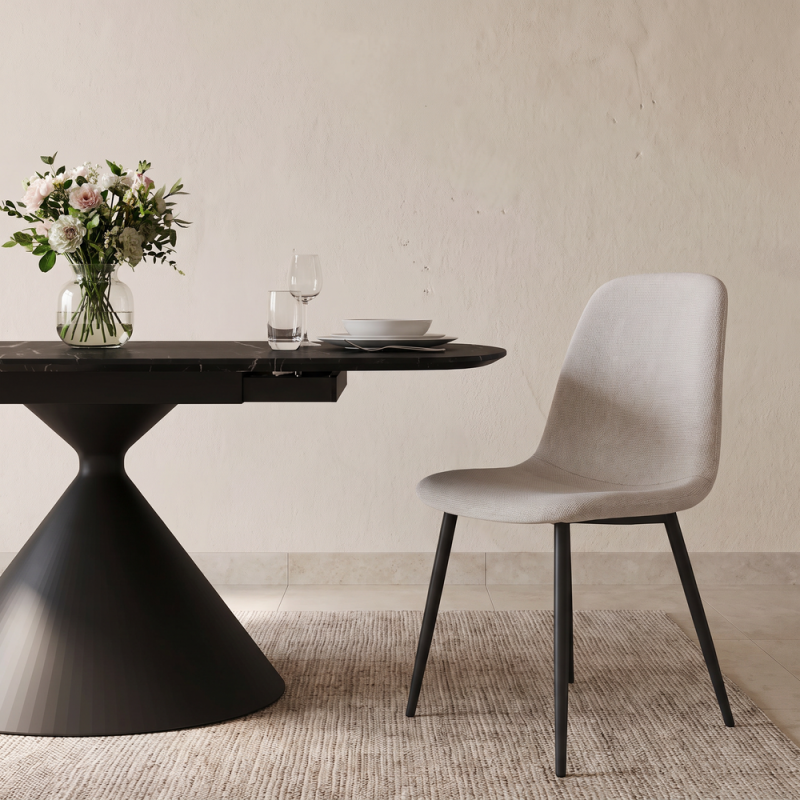 Silla de salón tapizada ROCÍO II