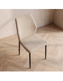 Silla de salón tapizada SELENA