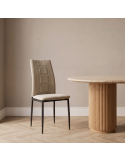 Silla de salón tapizada ELORA