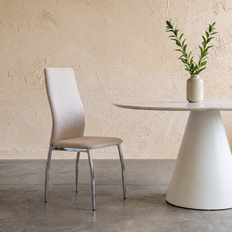 Silla de salón tapizada ELORA I