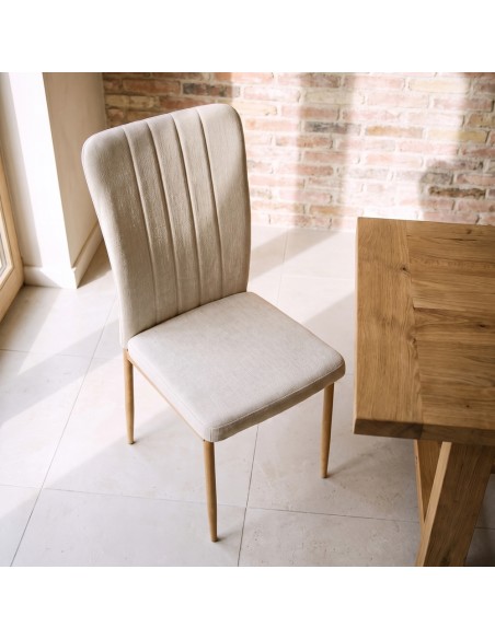 Silla de salón tapizada NEREA