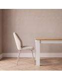 Silla de salón tapizada YARA