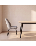 Silla de salón tapizada YARA I