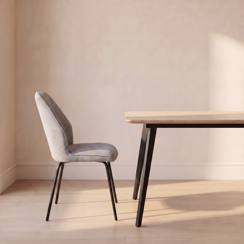 Silla de salón tapizada YARA I