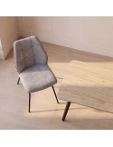 Silla de salón tapizada YARA I
