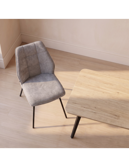 Silla de salón tapizada YARA I