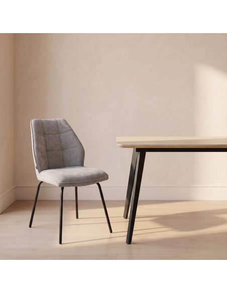 Silla de salón tapizada YARA I