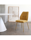 Silla de salón tapizada YARA II