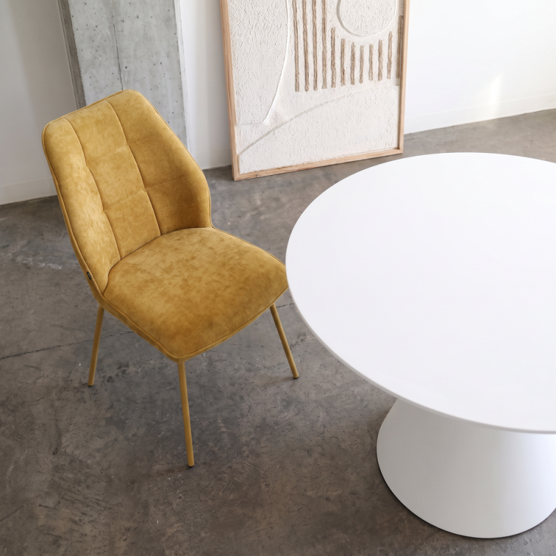 Silla de salón tapizada YARA II 2