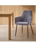 Silla de salón tapizada ALESSA