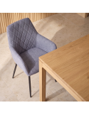 Silla de salón tapizada ALESSA