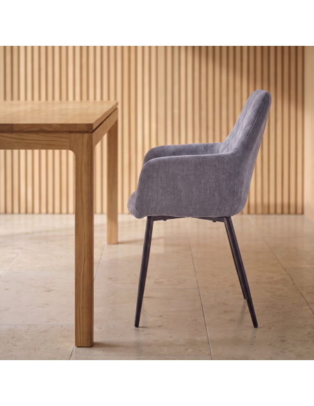 Silla de salón tapizada ALESSA