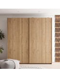 Armario dos puertas correderas 239 cm VALENTINA I