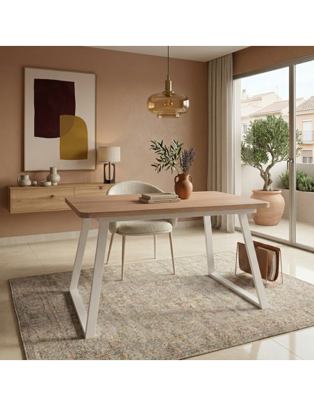 Mesa rectangular extensible SANA I