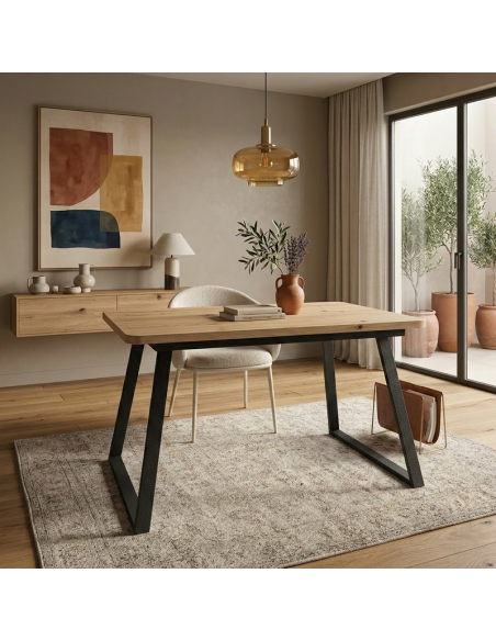 Mesa rectangular extensible SANA I