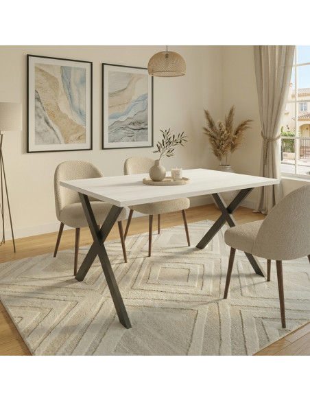 Mesa rectangular fija XENIA