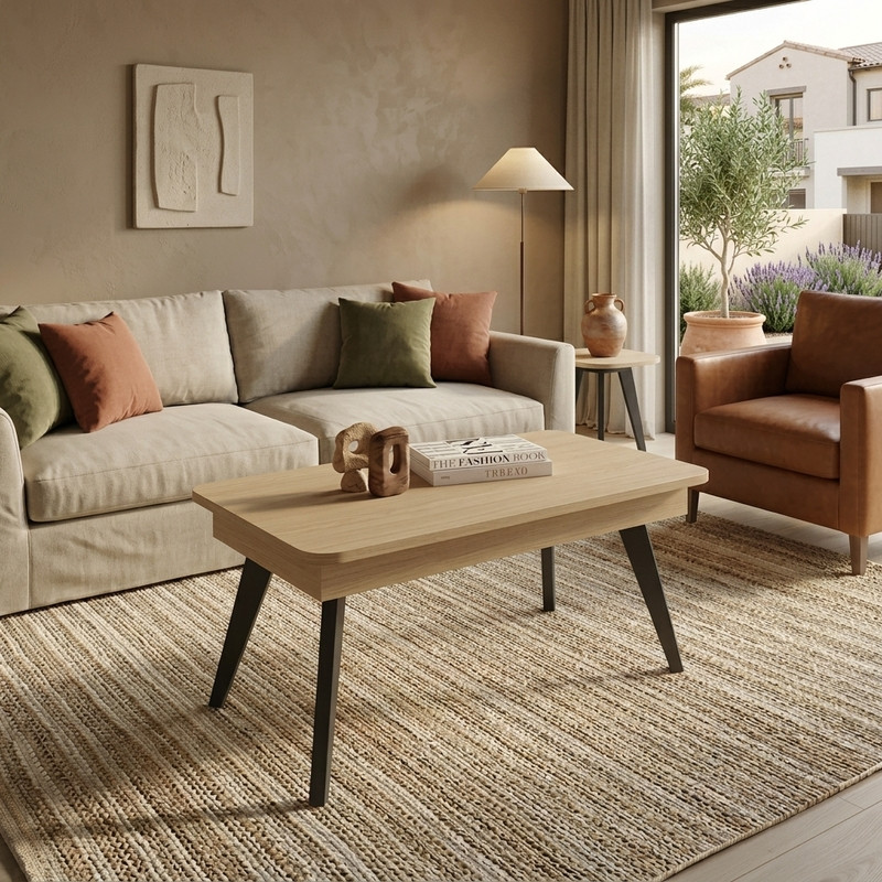 Mesa de centro elevable QUIRA I