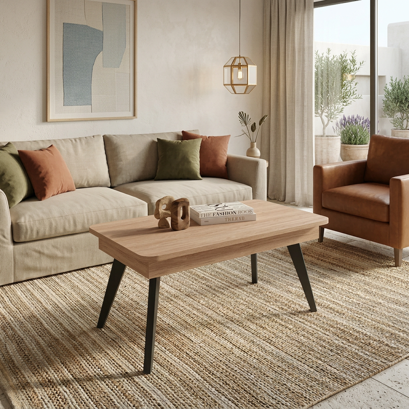Mesa de centro elevable QUIRA I