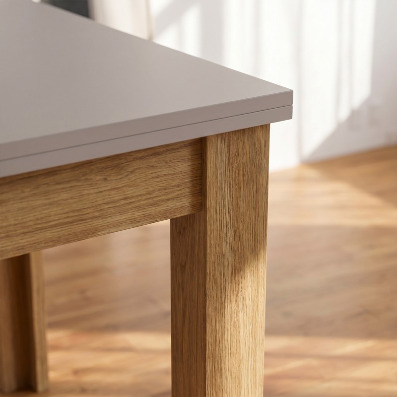 Mesa cuadrada extensible LYS