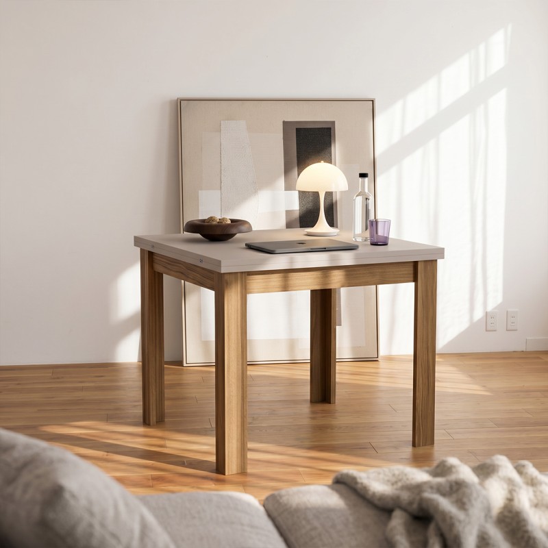 Mesa cuadrada extensible LYS