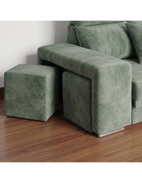 Chaise longue con arcón elevable SAVONA