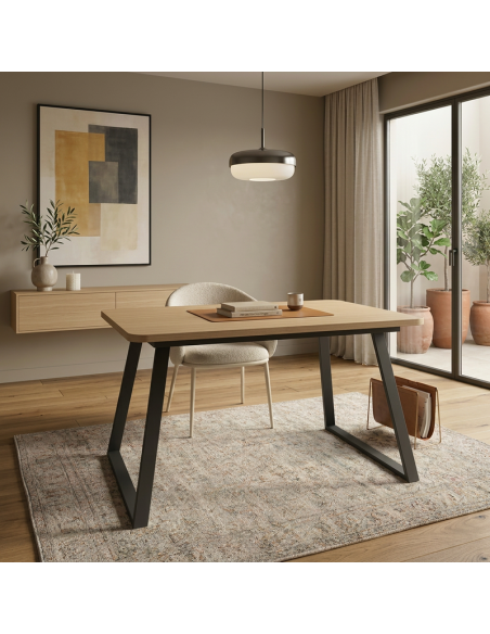 Mesa rectangular extensible SANA I