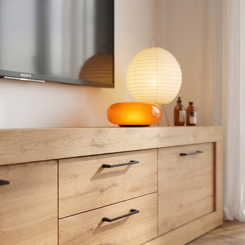 Mueble TV dos cajones y dos puertas 181 cm DALIA