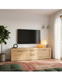 Mueble TV dos cajones y dos puertas 181 cm DALIA