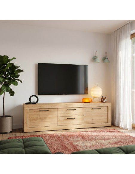Mueble TV dos cajones y dos puertas 181 cm DALIA