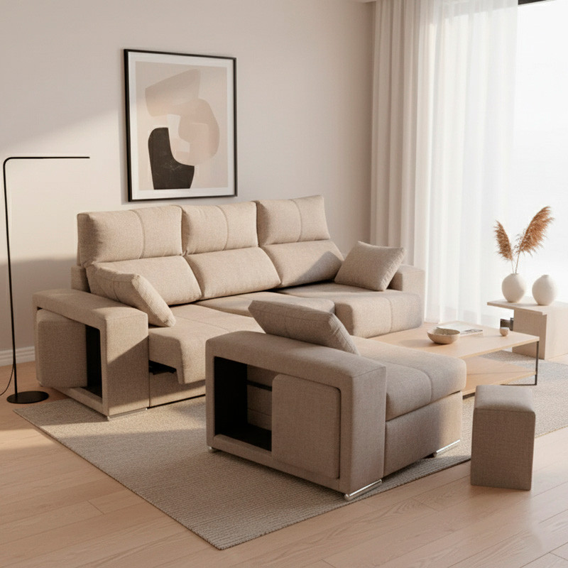 Chaise longue reversible MAIORI
