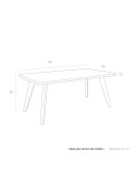 Mesa de centro fija QUIRA I