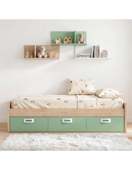 Cama nido tres cajones MAX