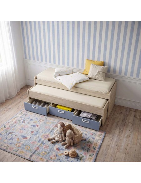 Cama compacta tres cajones MAX