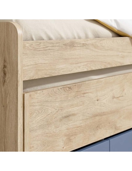 Cama compacta tres cajones MAX