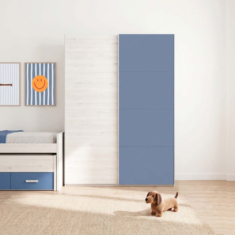Armario dos puertas correderas 240cm MAX