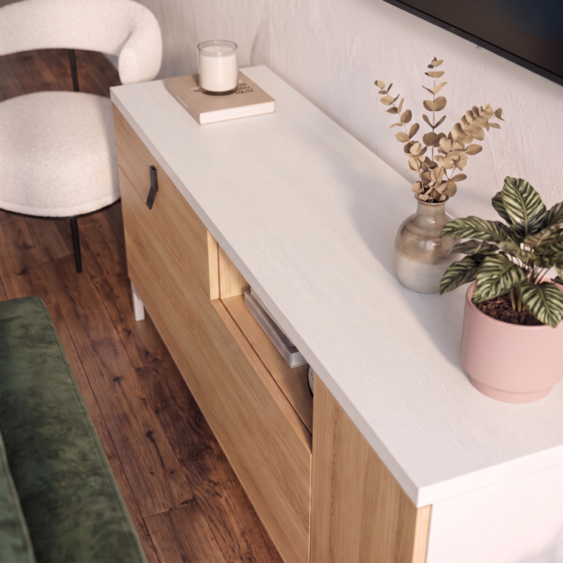 Mueble TV con hueco 180 cm ELISA 2