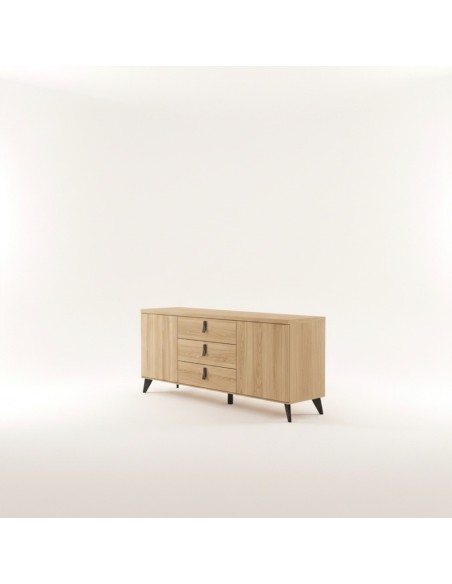 Mueble TV dos puertas y tres cajones ELISA