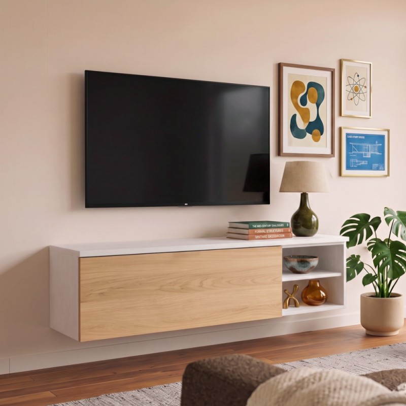 Modulo TV con hueco para colgar ELISA