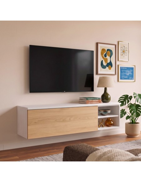 Modulo TV con hueco para colgar ELISA