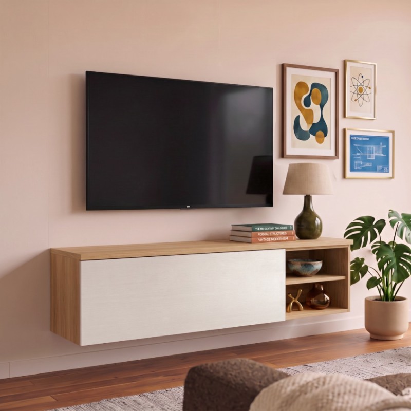 Modulo TV con hueco para colgar ELISA