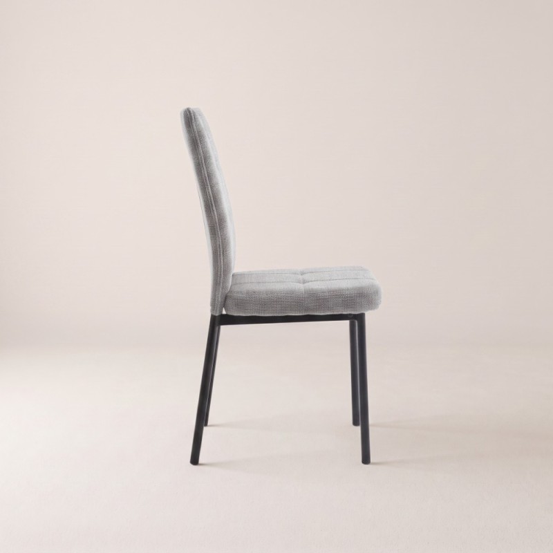 Silla de salón tapizada ELARIS