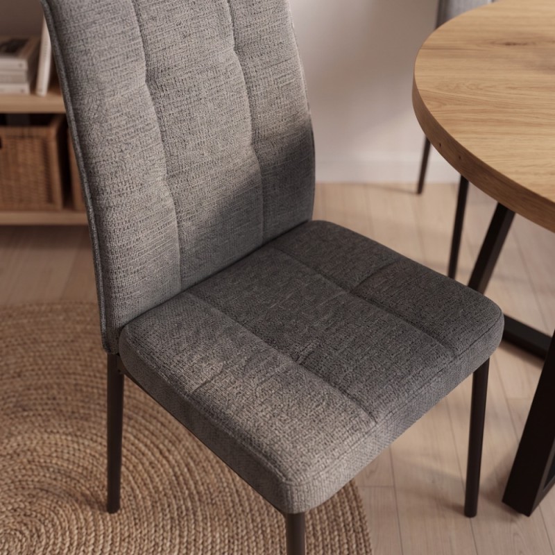 Silla de salón tapizada ELARIS 2